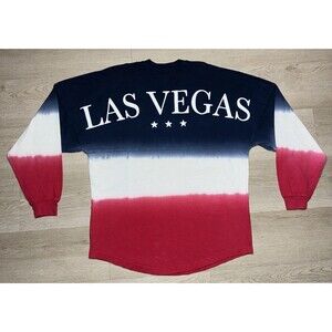 Las Vegas Spirit Jersey American Flag Red White And Blue Patriotic Size Small